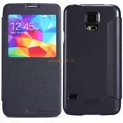 Nillkin preklopna torbica z okenčkom za Samsung Galaxy S5 G900 črna