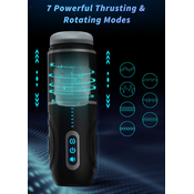 Paloqueth Electric Telescopic and Rotating Automatic Masturbator