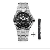 Ure Maurice Lacroix Aikon Venturer Black AI6057-SSL2F-330-A