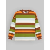 Quiksilver Sibbald Long Sleeve T-Shirt rawhide stripe qsw