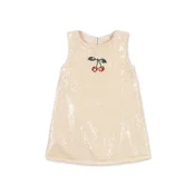 Konges Slojd obleka ARIES SEQUIN DRESS GRS