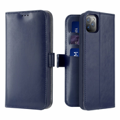 Dux Ducis Kado Bookcase preklopna torbica za iPhone 11 Pro Max - modra