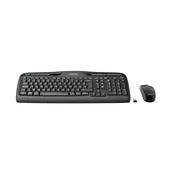 Logitech MK330 tipkovnica RF bežični QWERTZ Njemački Crno (920-008533)