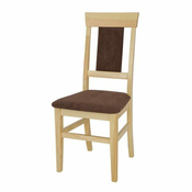 eoshop Oblazinjen stol KT118, bor (oblazinjenje: T16, barva lesa: jelša)