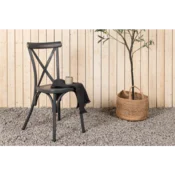 Venture Design Jedilni stol Tablas 48x48x88 cm siva