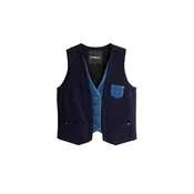 Desigual Brezrokavnik modra/temno modra
