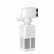 HOME & MARKER Tihi 3-v-1 akvarijski filter 15W, zračenje in kroženje vode, izjemno tih motor, za sladkovodne akvarije | FILTPRO