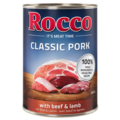 Rocco Classic Pork 6 x 400g Svinjina z govedino in jagnjetino