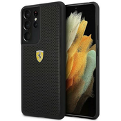 Ferrari FESPEHCS21LBK S21 Ultra G996 black hardcase On Track Perforated (FESPEHCS21LBK)