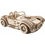 UGEARS 3D lesena mehanska sestavljanka Drifting Cobra Racer
