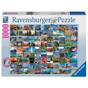 Ravensburger puzzle 99 Most Beautiful Places on Earth 1000pcs RA19371