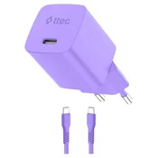 Punjac ttec - SmartCharger, 45W, USB-C, ljubicasti