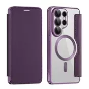 Etui SmartMag Book z Magsafe tehnologijo in RFID denarnico za Samsung Galaxy S26 Ultra - purple