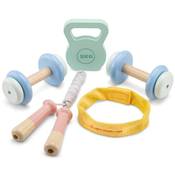 New Classic Toys Otroški leseni fitnes set