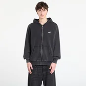 Mikina RIPNDIP Castanza Zip Up Hoodie Black Vintage Wash L