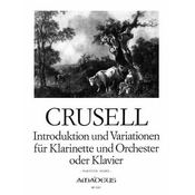 CRUSELL:INTRODUKTION UND VARIATIONEN KLARNETTE & KLAVIER