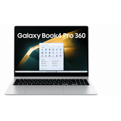 SAMSUNG Galaxy Book4 Pro 360 - 16 inch i7u-155H 16GB 512GB W11Pro Silver