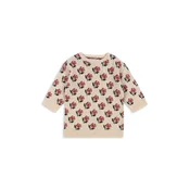 Otroška obleka z dodatkom volne Konges Slojd BELOU KNIT DRESS