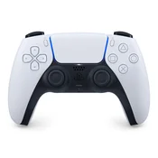 Sony DualSense bežicni kontroler bijeli, PS5 kontroler, bijelo/crni