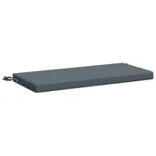 Vidaxl Blazina za klop SOEST 100% poliester Modra 60 x 40 x 5 cm