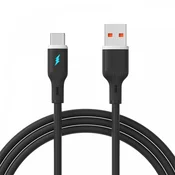 AKYGA USB 2.0 Type C transformator Crno 1m AK-USB-62