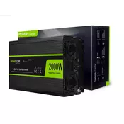 Green Cell Voltage Car Inverter 12V to 230V. 2000W/4000W Full Sine Wave (INV11)
