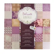 Papir za scrapbooking tehniko Craft Sensations 30.5x30.5 cm - 24 listov