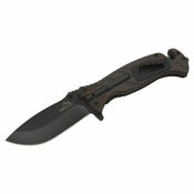 Cattara Nož žepni BLACK BLADE 21,7 cm, zložljiv - 8591686132298