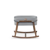 Hanah Home Kolevka za bebe Hier, 90x70x58 cm, Siva-orah