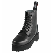 Usnjen škorenj unisex - STEADY´S - STE/804_black