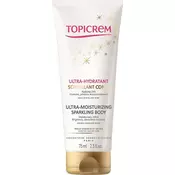 Topicrem Ultra vlažilna peneča krema za telo (Ultra Moisturizing Sparkling Body) 75 ml
