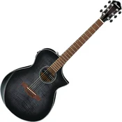 Ibanez AEWC400-TKS Transparent Black Sunburst Elektroakustična jumbo (Kot novo)