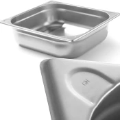 Hendi Posoda GN 2/3 iz jekla Kitchen Line, višina 100 mm - Hendi 806234