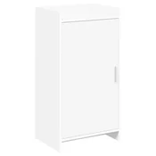 Vidaxl omara za čevlje z vrati Bela 48 x 36 x 92 cm Inženirski les