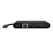 USB-C Multimedia Adapter GBE,HDMI,VGA,US