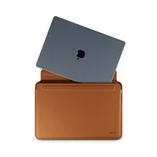Usnjen ovitek Epico za MacBook Pro 13,3/Air 13,6 - rjav 9911141300033
