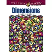 Creative Haven Dimensions Coloring Book