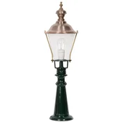 Casa Padrino Art Nouveau garden floor lamp green/copper A� 22 x H. 75 cm - Garden lantern - Garden lamp - Nostalgic garden lighting - Nostalgic garden lights