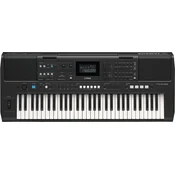 Yamaha PSR-E483 Klavijatura s dinamikom Black