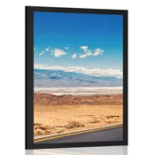 Plakat pot sredi dežele - 60x90 no frame