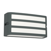 Eglo 900811 -Zunanja stenska svetilka CAMARDA 1xE27/40W/230V antracit IP54