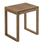 Kopalniški stolček HIMALAYA, 39,5x44,3x29,5 cm, bambus - Rjava - 395x443x295 mm - Gedy - BAMBOOM - 24 - Bambus - Sedež za prho/kopalniški stolček - Kvadratni - 395 - 443 - 295 - 100 - 14