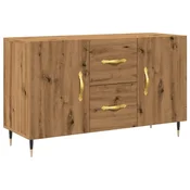 Vidaxl Komoda artisan hrast 100x36x60 cm inženirski les