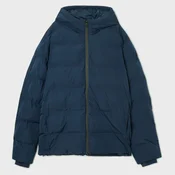 Cropp - Prošivena jakna s kapuljačom - navy