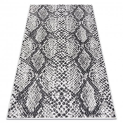 eoshop Preproga SISAL SION Snakeskin 22162 flat weave ecru/black ( - Velikost: 180x270 cm)