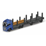 Maisto - Mini delovni stroji, prikolica za sečnjo Volvo FH16