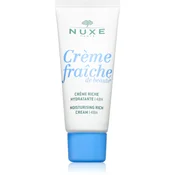 NUXE Creme Fraiche de Beauté Moisturising Rich Cream vlažilna krema za obraz za suho kožo 30 ml za ženske