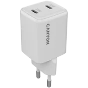 CANYON charger CU35CC GaN 35W 2xPD EU White - CNS-CUW35CC