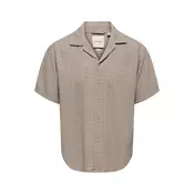 Only & Sons Srajca ONSLATHAM  temno bež