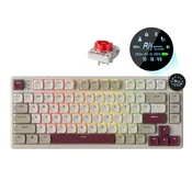 Royal Kludge Gaming mehanicka tastatura N80, RGB, Hot-swap, Bela